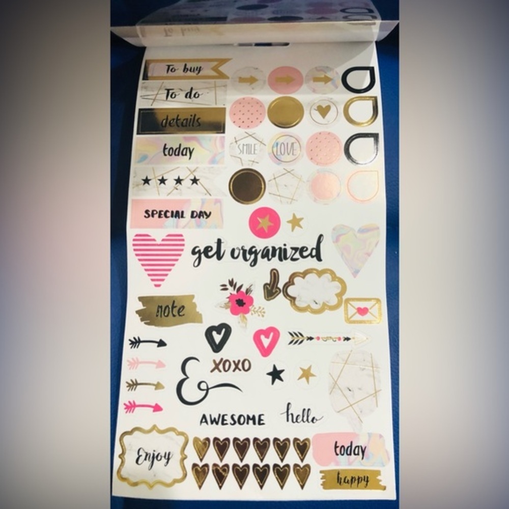 770 stickers Get Organized stickers for Planners journals calendars new